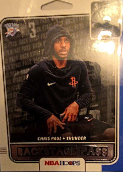 2019-20 Panini NBA Hoops Backstage Pass #2 Chris Paul — front