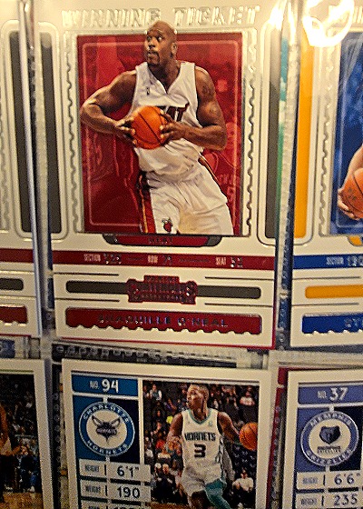 2019-20 Panini Contenders Winning Ticket #6 Shaquille O'Neal — front