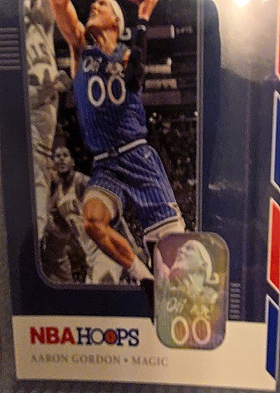 2019-20 Panini NBA Hoops Frequent Flyers #6 Aaron Gordon — front