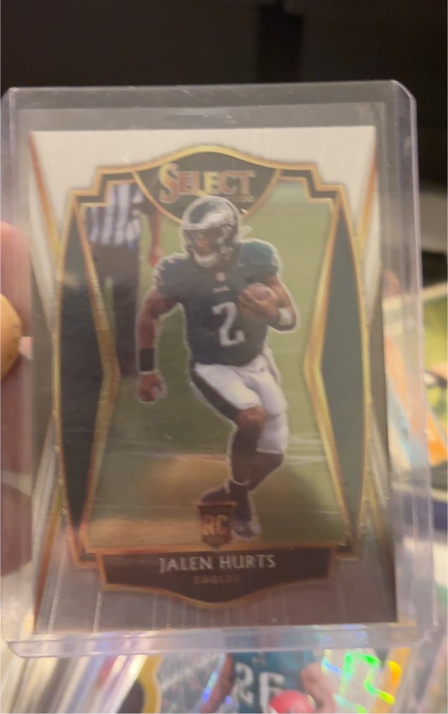 2020 Panini Select Premier Level #150 Jalen Hurts Rookie — front