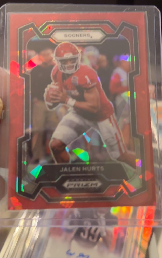 2024 Panini Prizm Draft Picks Jalen Hurts — front