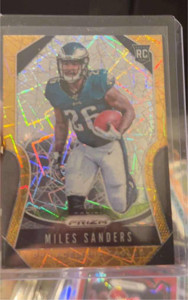 2019 Panini Prizm #326 Miles Sanders — front