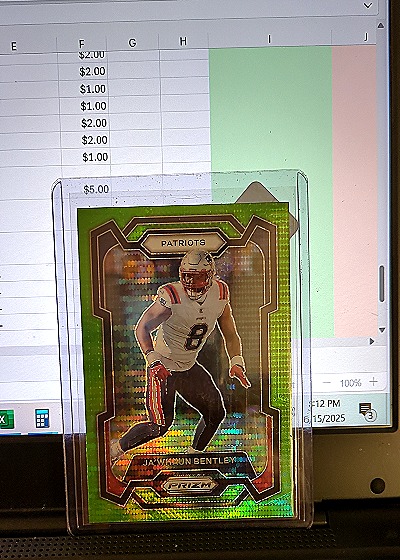 2023 Panini Prizm #309 Javon Bentley — front