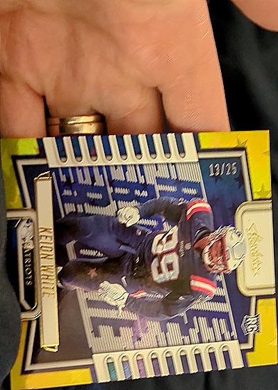 2023 Panini Absolute #13/25 Keion White — front