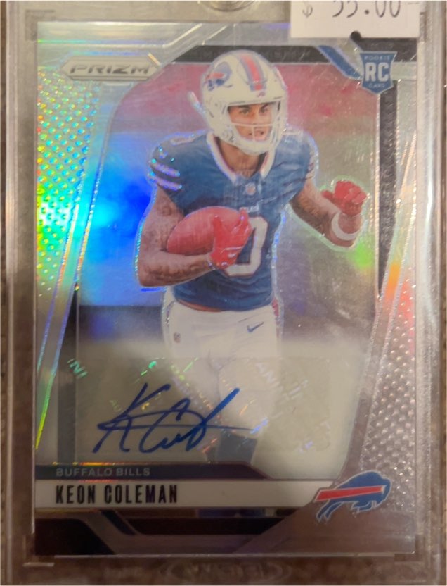 2024 Panini Prizm #362 Keon Coleman — front