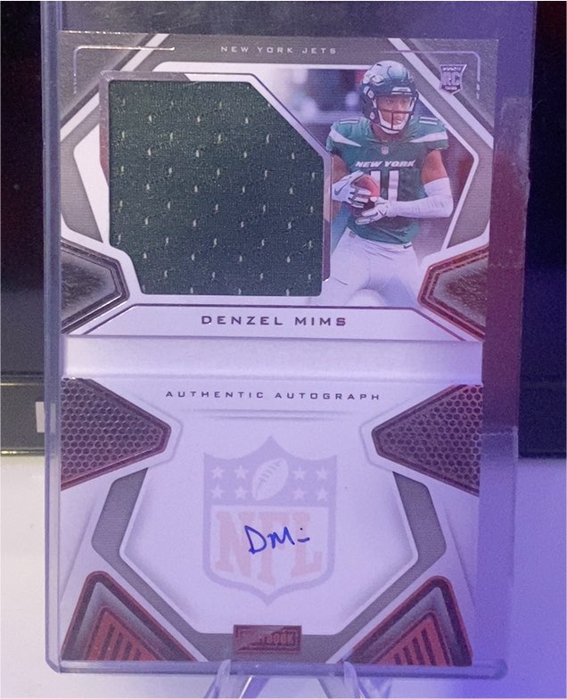 2020 Panini Playbook #223 Denzel Mims — front