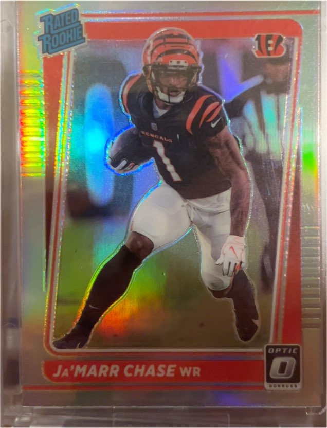 2021 Donruss Optic #207 Ja'Marr Chase — front