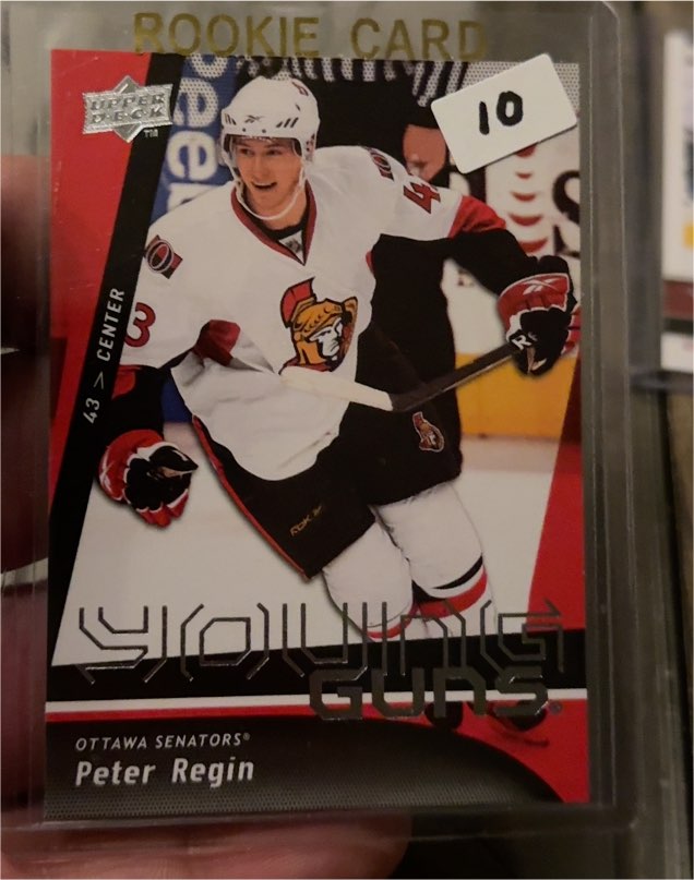 2009-10 Upper Deck #224 Peter Regin Young Guns Rookie — front