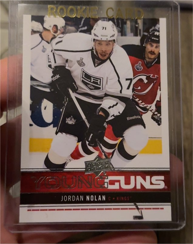 2012-13 Upper Deck #225 Jordan Nolan Young Guns Rookie — front