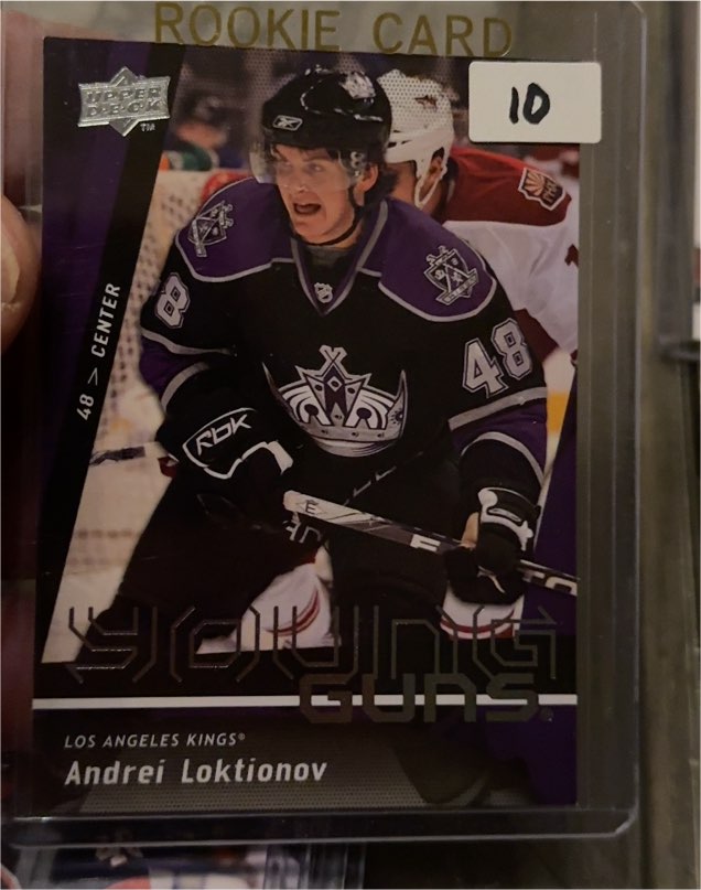 2009-10 Upper Deck #466 Andrei Loktionov Young Guns — front