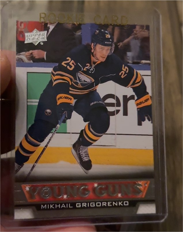 2013-14 Upper Deck #215 Mikhail Grigorenko — front