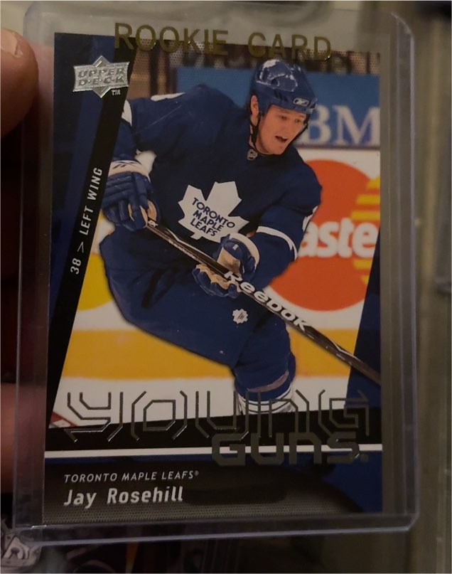 2009-10 Upper Deck #216 Jay Rosehill Young Guns Rookie — front