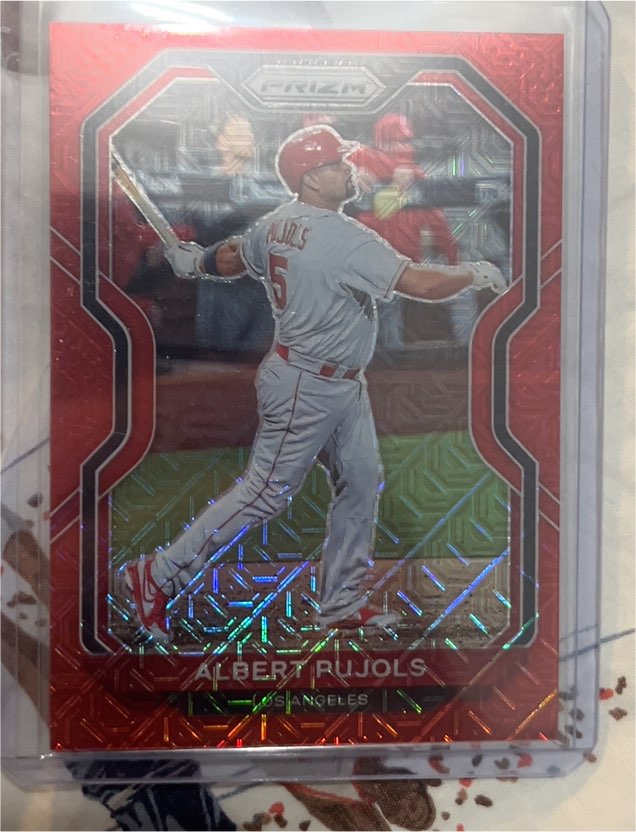 2021 Panini Prizm #21 Albert Pujols — front