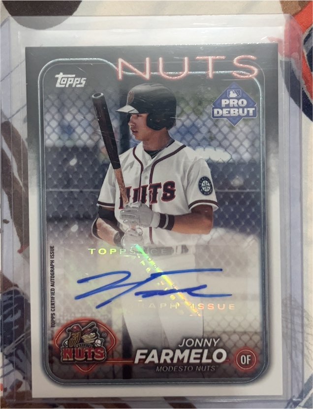 2024 Topps Pro Debut #PD-67 Jonny Farmelo — front