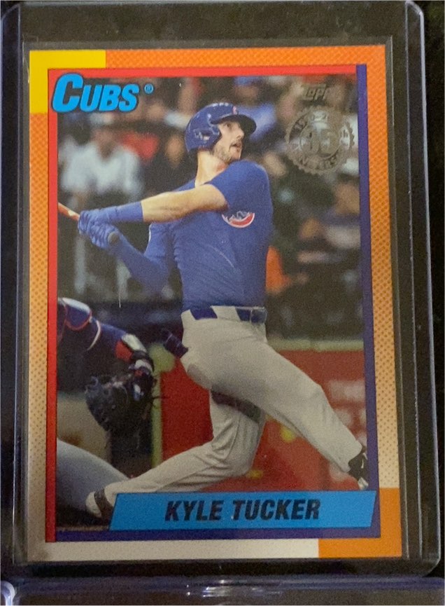 1990 Topps #? Kyle Tucker — front