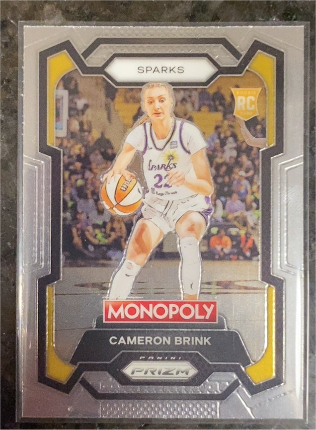 2024 Panini Prizm Monopoly #39 Cameron Brink — front