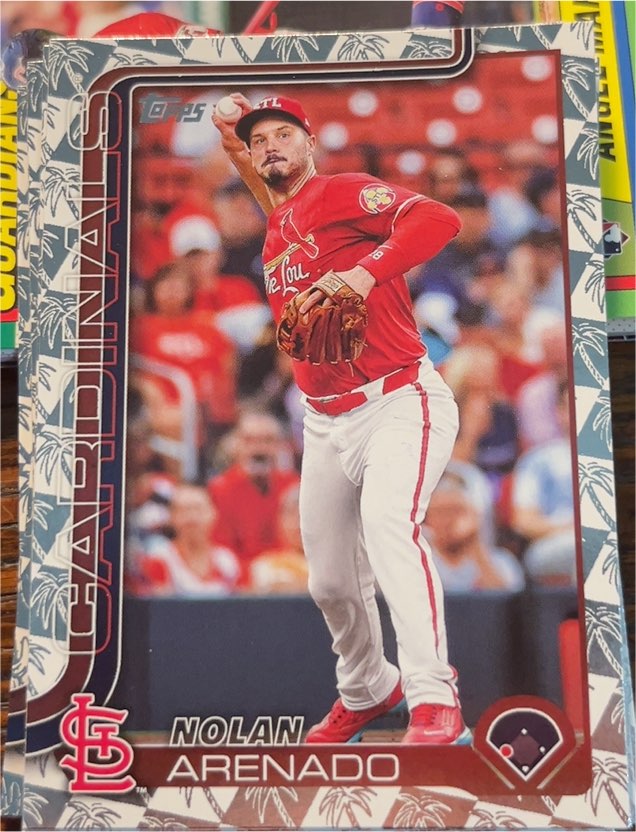 2025 Topps Series 1 #101 Nolan Arenado — front