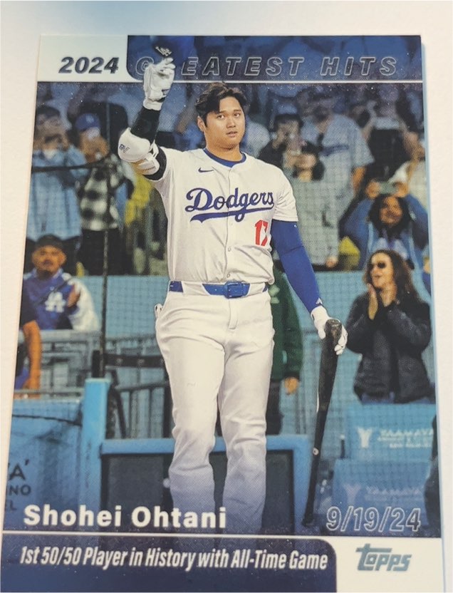2025 Topps #GH-25 Shohei Ohtani 2024 Greatest Hits — front