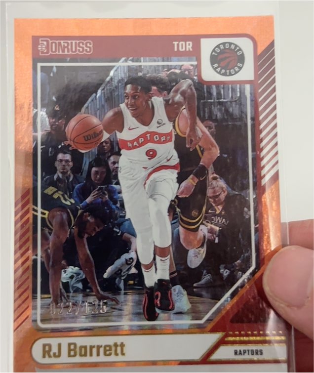 2024-25 Donruss #27 RJ Barrett — front