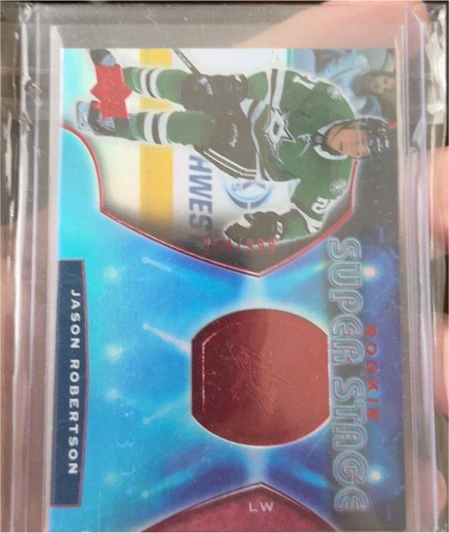 2020-21 Upper Deck Trilogy Rookie Super Stage #RSS-18 Jason Robertson — front