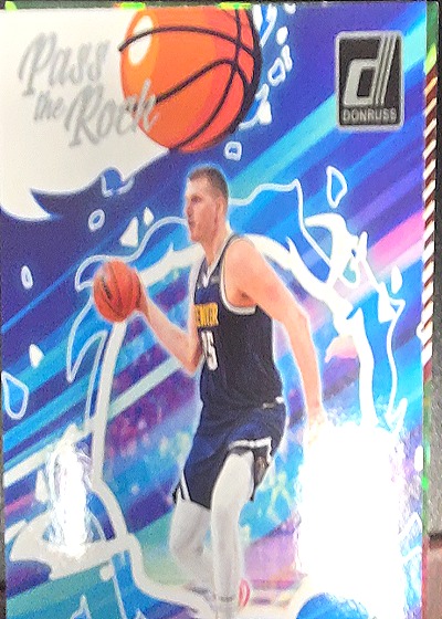 2024-25 Panini Donruss #8 Nikola Jokic Pass the Rock — front