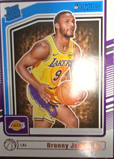 2024-25 Donruss #243 Bronny James Jr. — front
