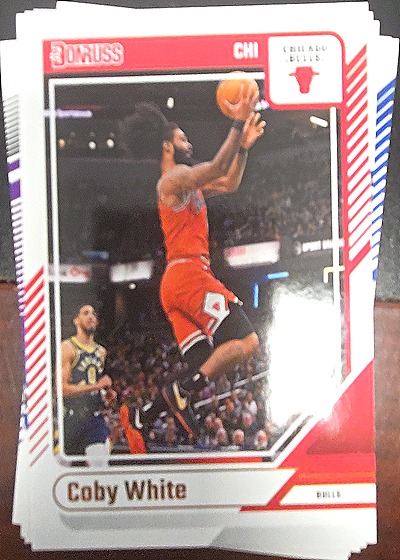 2024-25 Donruss #17 Coby White Chicago Bulls — front