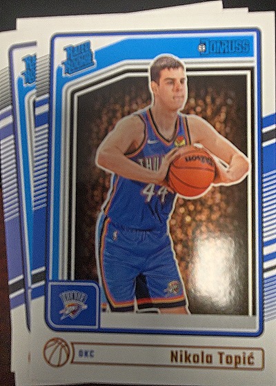 2024-25 Donruss #208 Nikola Topic — front