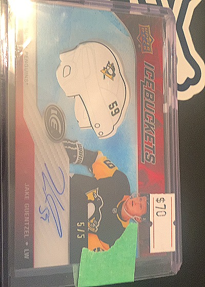 2019-20 Upper Deck Ice Buckets #IB-JG Jake Guentzel — front
