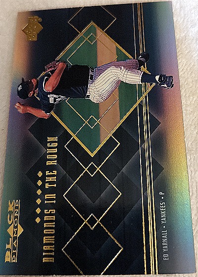 2000 Upper Deck Black Diamond Diamonds in the Rough #R8 Ed Yarnall — front