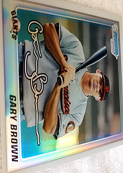2022 Topps Stadium Club #GB Gary Brown — front