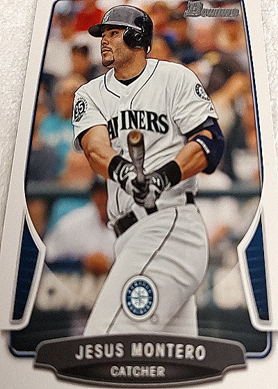 2013 Bowman #53 Jesus Montero — front