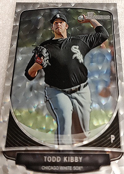 2013 Bowman #Todd Kibby — front