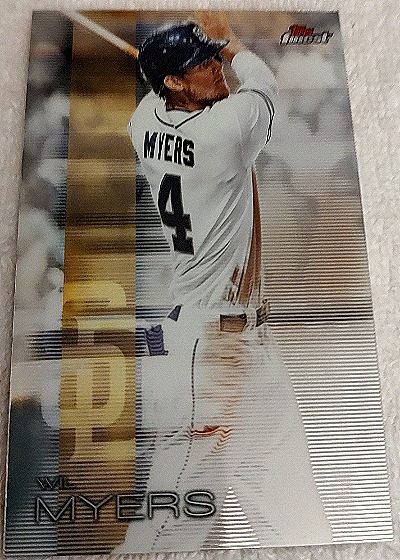 2016 Topps Finest #57 Wil Myers — front