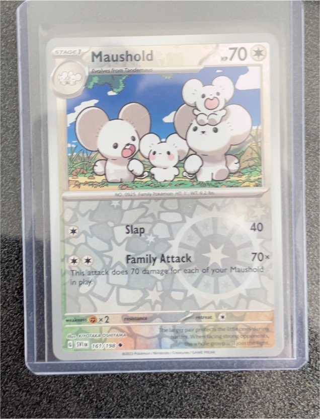 2023 Pokémon Scarlet & Violet Base Set #161 Maushold — front