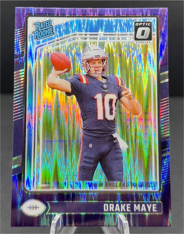 2024 Panini Donruss Optic #229 Drake Maye — front