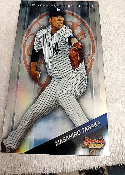 2015 Bowman's Best #22 Masahiro Tanaka — front