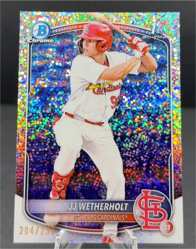2025 Bowman Chrome #BCP-22 JJ Wetherholt — front