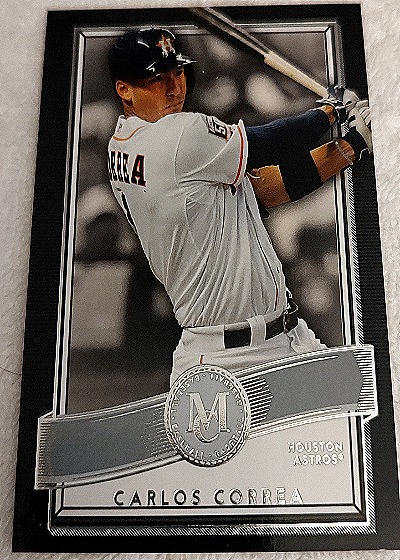 2016 Topps Museum Collection #71 Carlos Correa — front