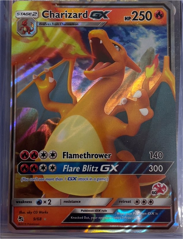 2019 Pokémon #9 Charizard GX — front