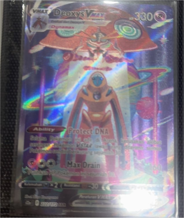 2022 Pokémon TCG Deoxys VMAX #GG45 Crown Zenith — front