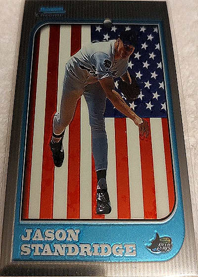1997 Bowman Chrome #299 Jason Standridge International — front