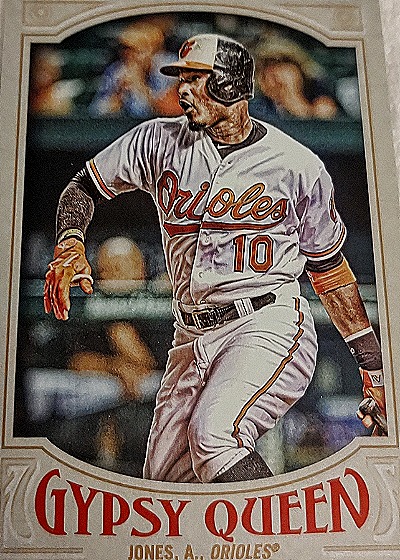 2016 Topps Gypsy Queen #4 Adam Jones — front