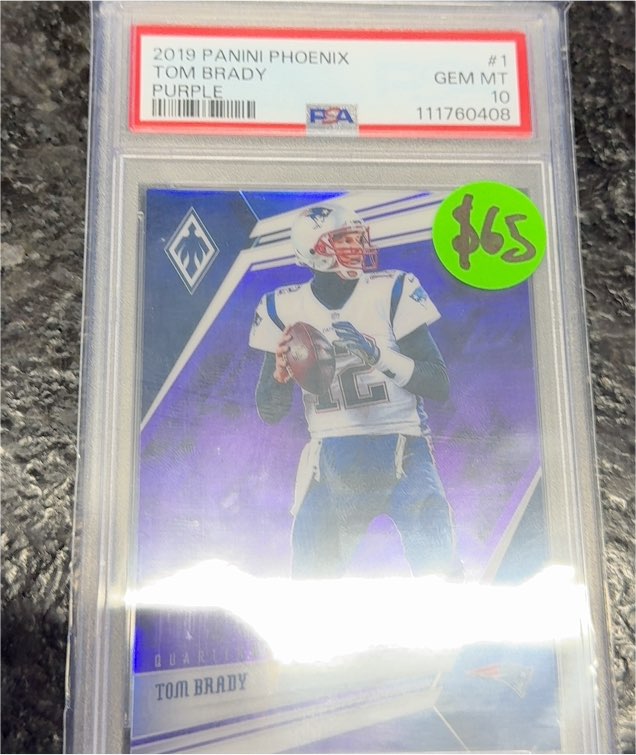 2019 Panini Phoenix #1 Tom Brady — front