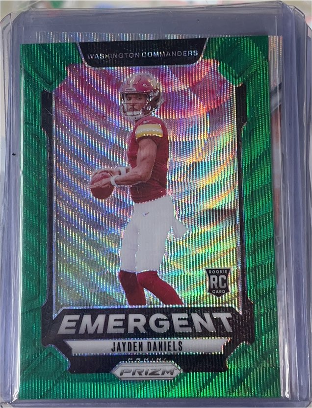 2024 Panini Prizm #2 Jayden Daniels Emergent — front