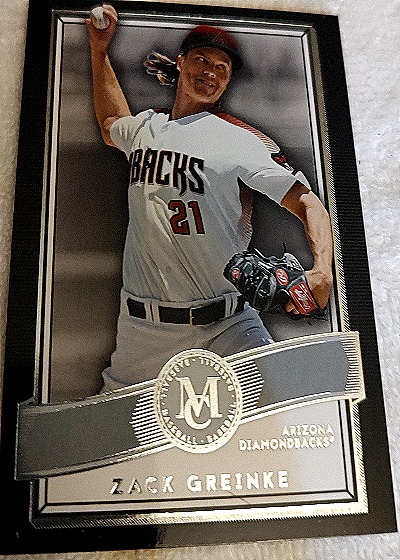 2016 Topps Museum Collection #37 Zack Greinke — front