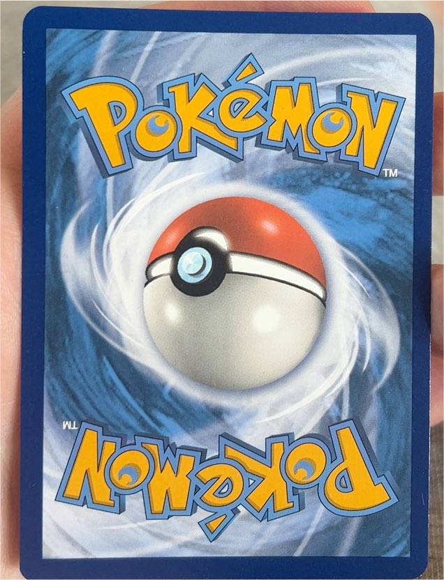 Pokemon Base Set Card Back — front