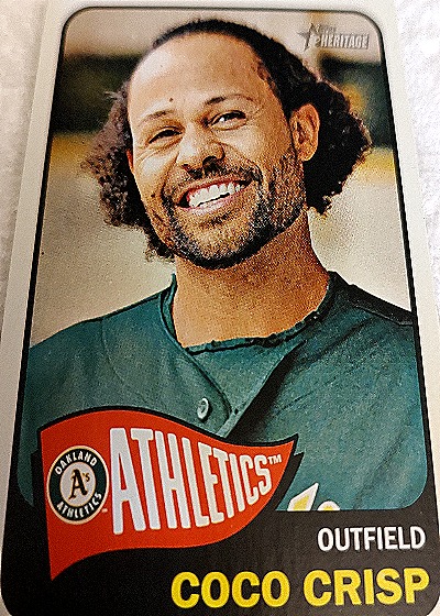 2014 Topps Heritage #36 Coco Crisp — front
