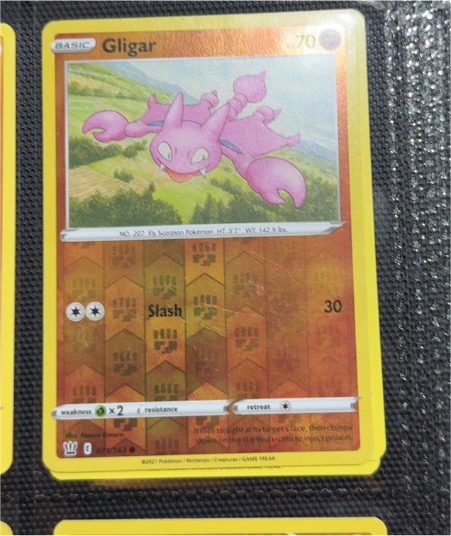 2021 Pokémon Battle Styles #071 Gligar — front