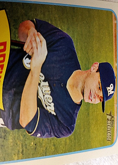 2009 Topps Heritage #B99 Ben Sheets — front